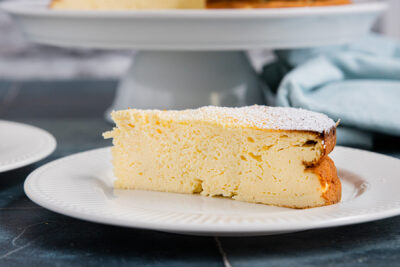 Klassischer Quarkkuchen ohne Boden