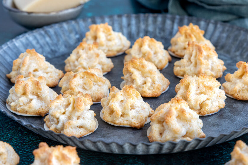 Kokosmakronen mit Marzipan