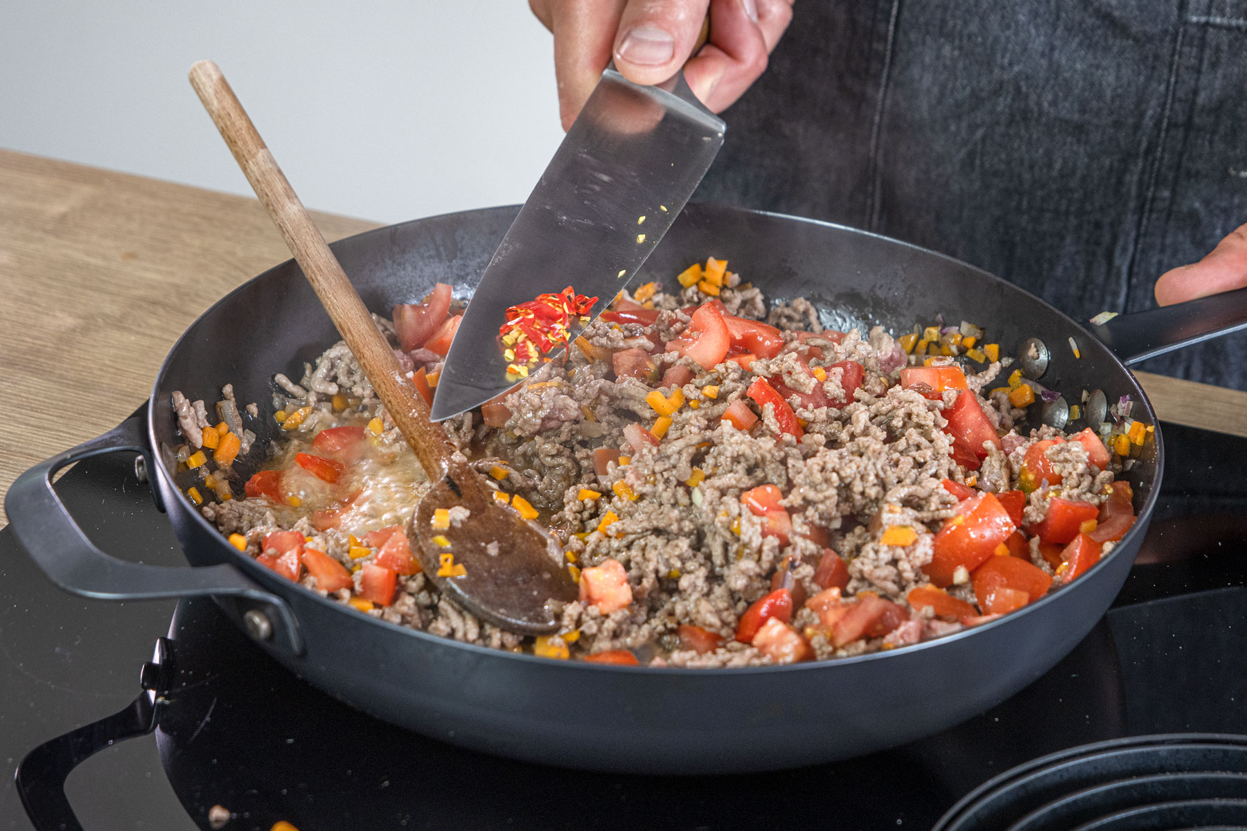 Chili dazugeben