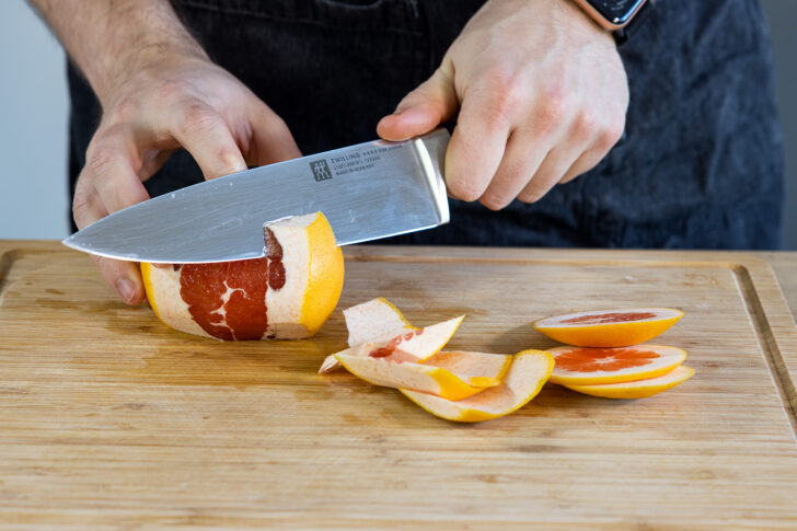 Grapefruit filetieren