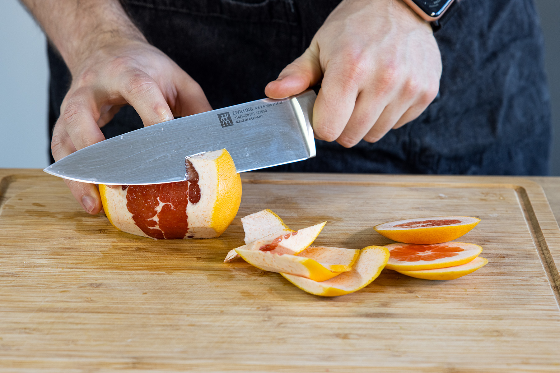 Grapefruit filetieren