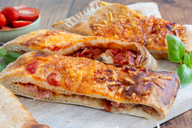 Schnelle Pizza-Calzone