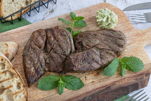 Reh vom Grill