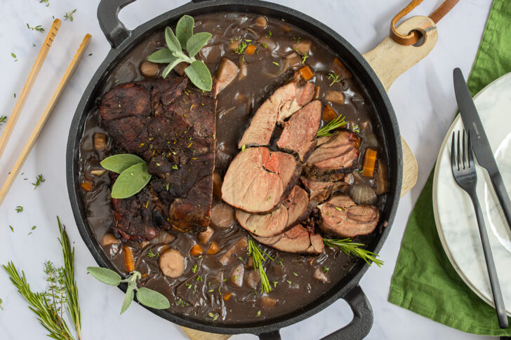 Rehkeule grillen: zart und saftig