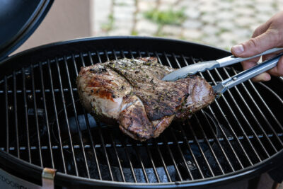 Rehkeule braten