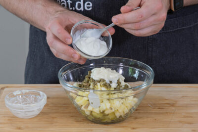Joghurt dazugeben