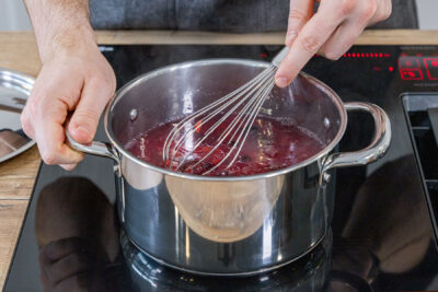 rote Grütze mit Sago