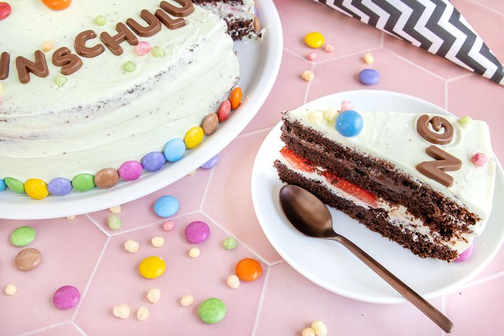 Schnelle Torte zur Einschulung