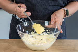 Pudding dazugeben