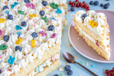Schultüte im Letter Cake Design