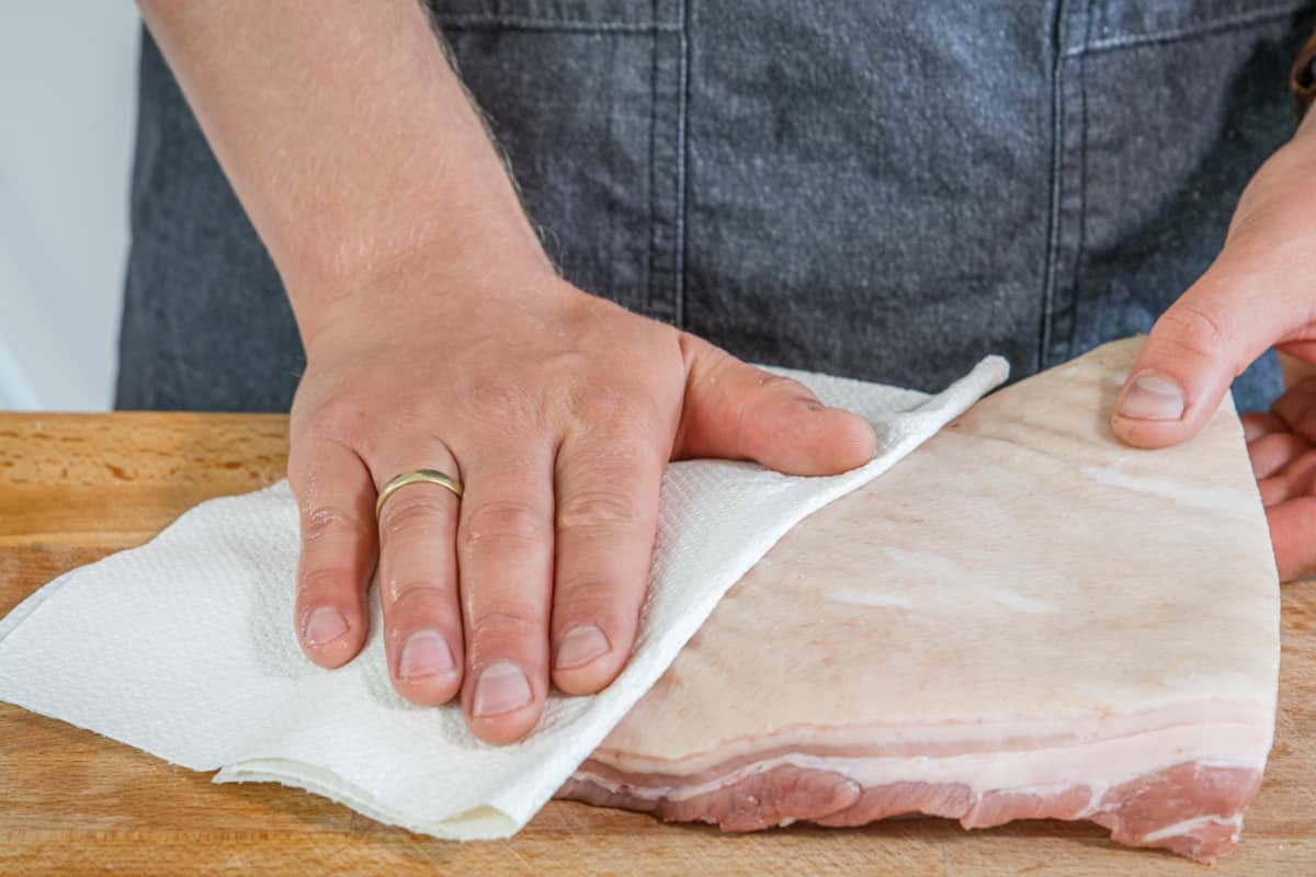 Knuspriger Schweinebauch SousVide gegart Rezept eat.de