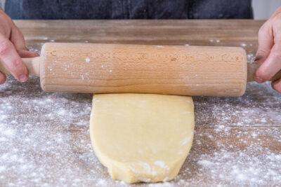 Plätzchenteig aus Thermomix® ausrollen