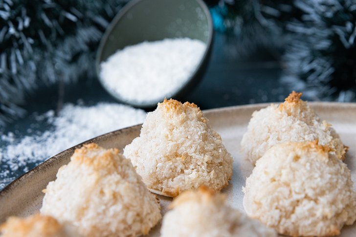 vegane Kokosmakronen