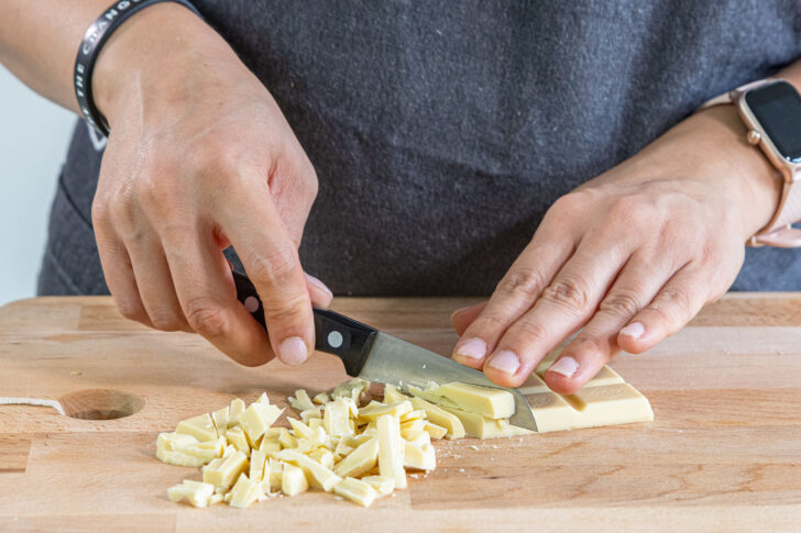 Schokolade hacken