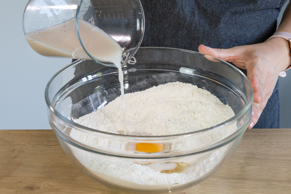 Schneller Brötchenteig über Nacht Rezept