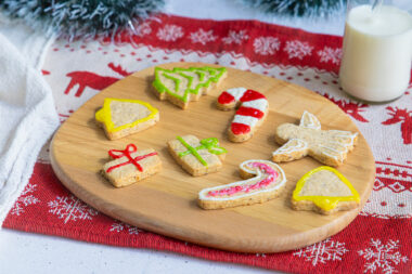 einfache Weihnachtsplätzchen