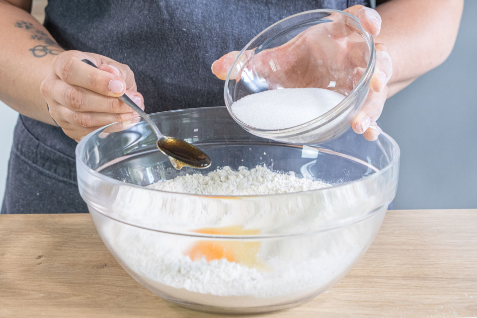 Einfache Mürbeteigplätzchen | Rezept