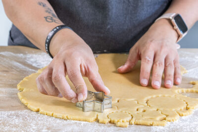 Plätzchen ausstechen