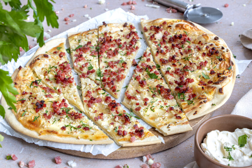 Original Elsässer Flammkuchen