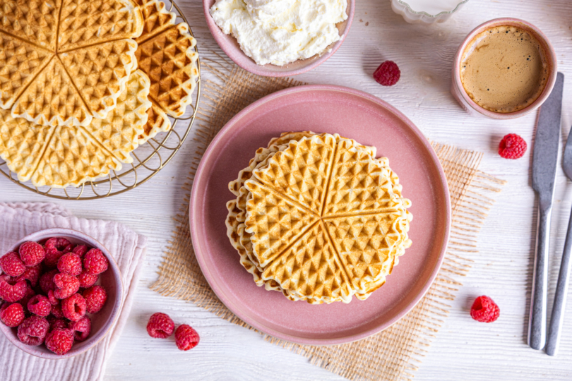 Fluffige Waffeln