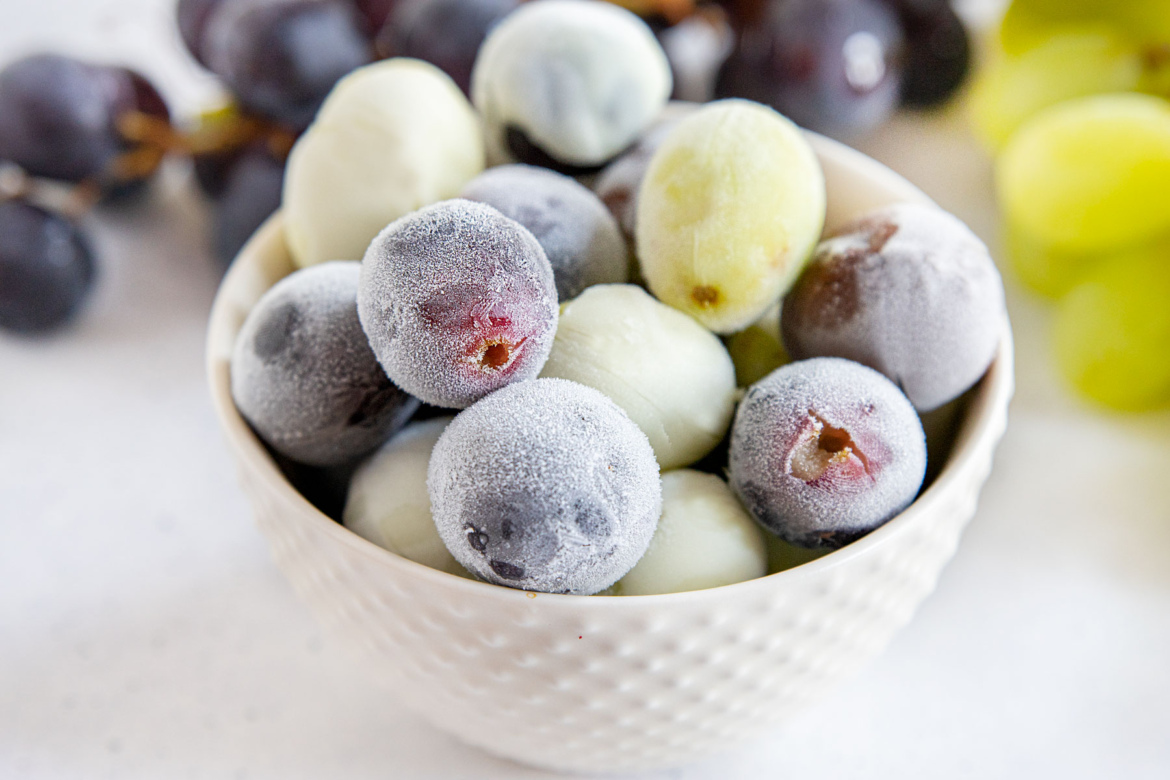 Frozen Grapes Sommersnack