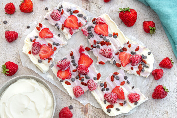 Frozen Yoghurt Bites