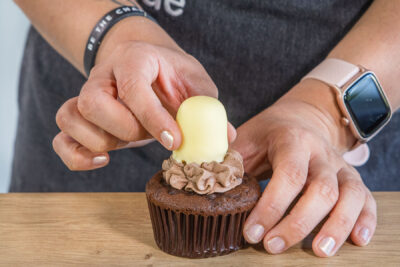 Dickmanns auf Muffins setzen