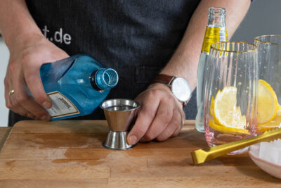 Gin abmessen