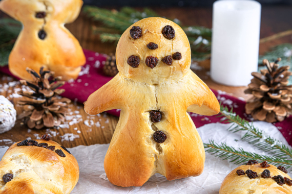 Stutenkerl aus Hefeteig: Rezept für Weckmänner | Rezept - eat.de