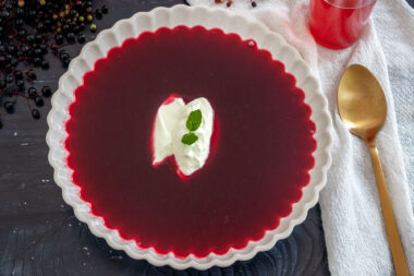 Holunderbeersuppe