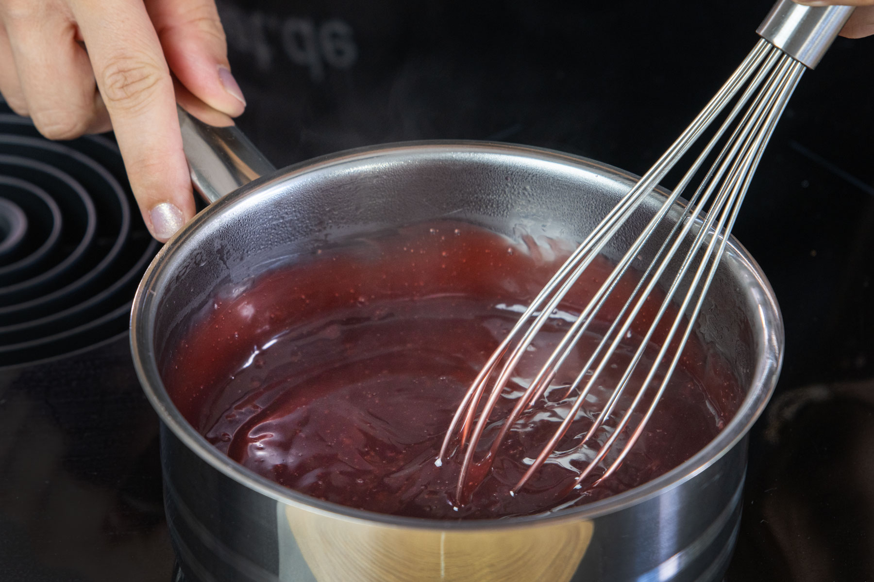 Kirschsaft andicken lassen