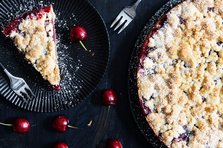 Kirschkuchen mit Streusel