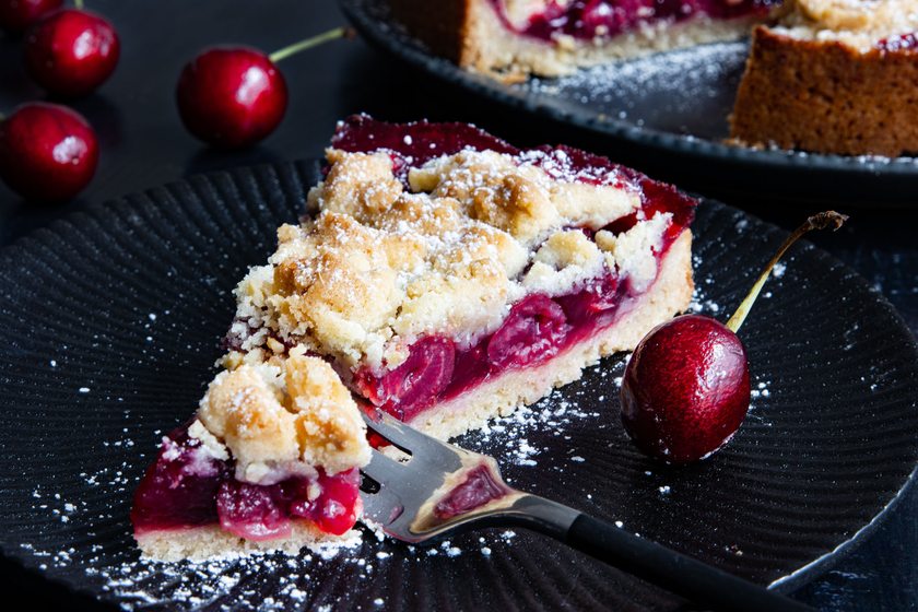 Kirschkuchen mit Streusel