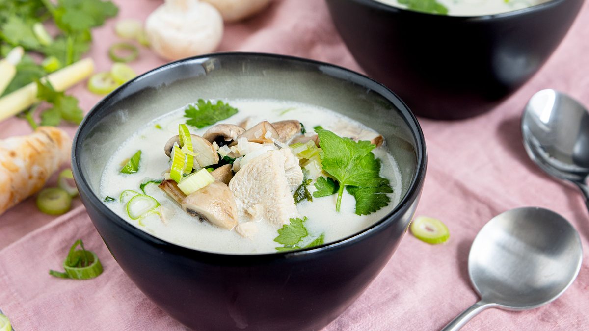 Tom Kha Gai Suppe: Original-Rezept
