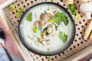 Tom Kha Gai Suppe: Original-Rezept