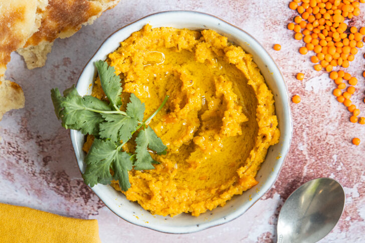 veganes Linsen-Hummus