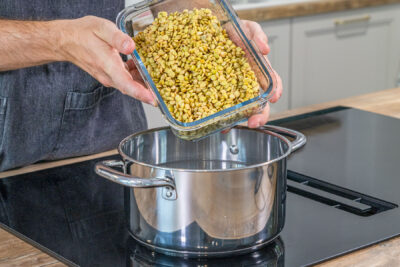 Linsen kochen