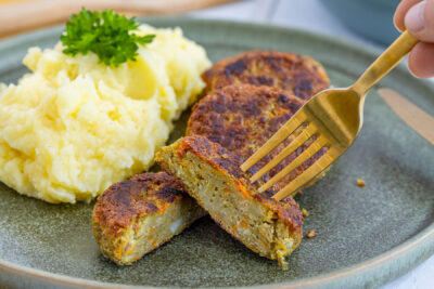 Vegane Linsenfrikadellen