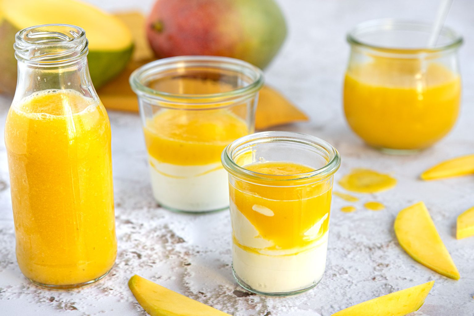 Quark-Sahne-Creme ohne Gelatine