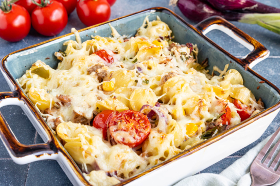 Nudelauflauf mit Thunfisch