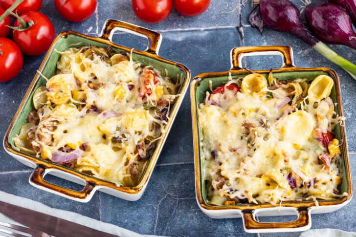 Nudelauflauf mit Thunfisch