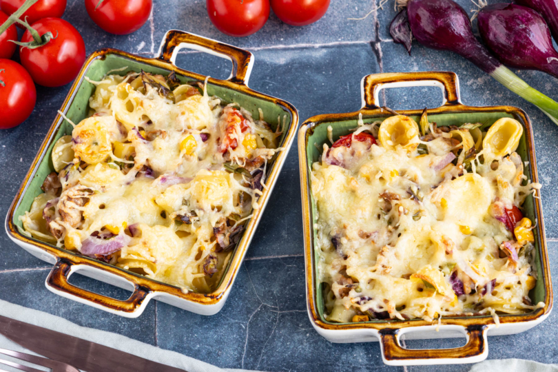 Nudelauflauf mit Thunfisch