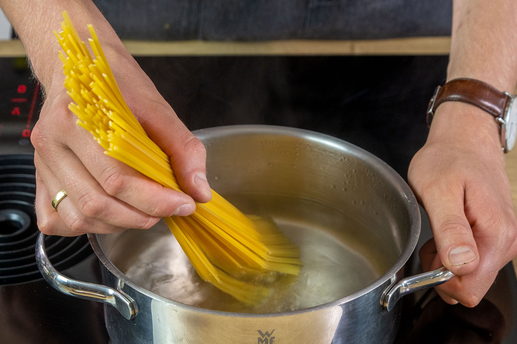 Nudeln al dente kochen