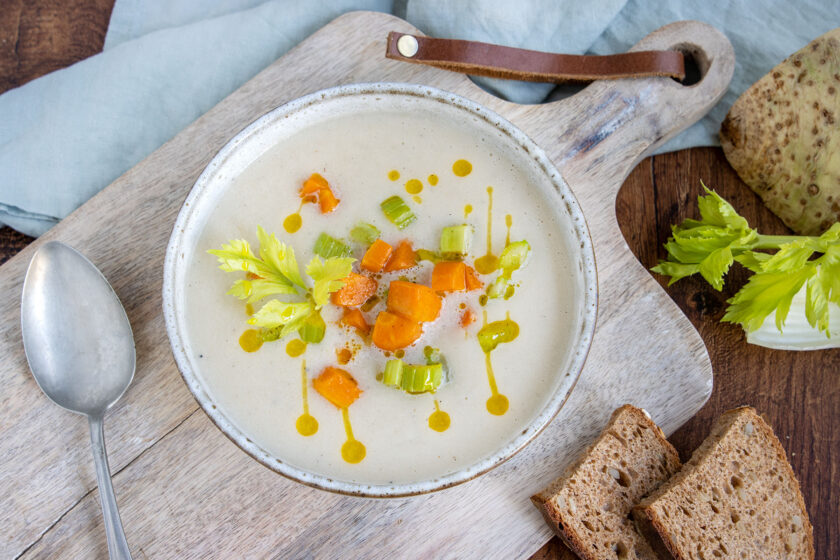 Omas cremige Selleriesuppe