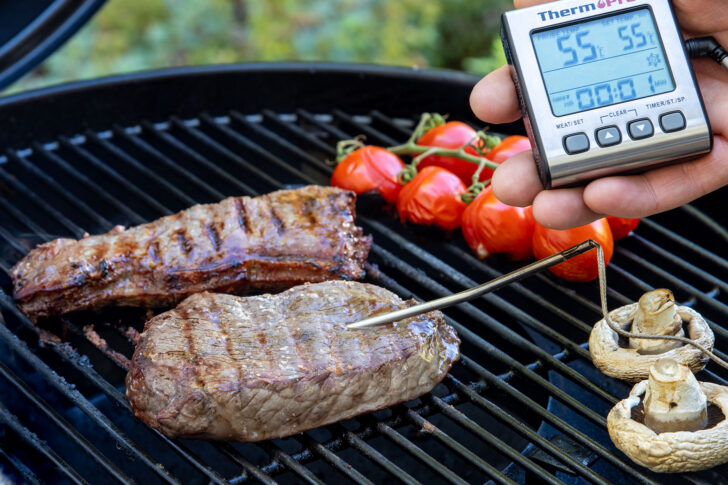 Rindersteak grillen