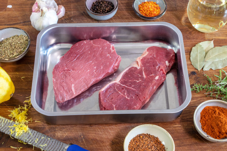 Rindersteaks Zutaten Marinade