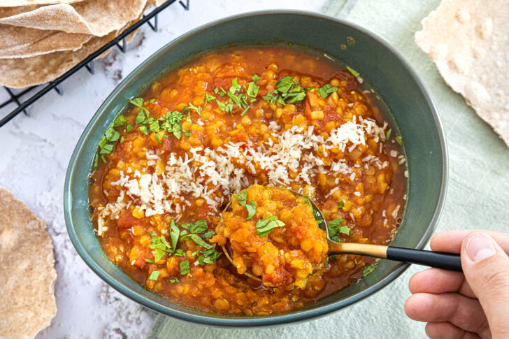 rote Linsen kochen