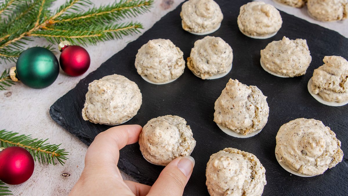 Saftige Nussmakronen | Rezept - eat.de