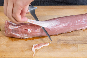 Fleisch parieren