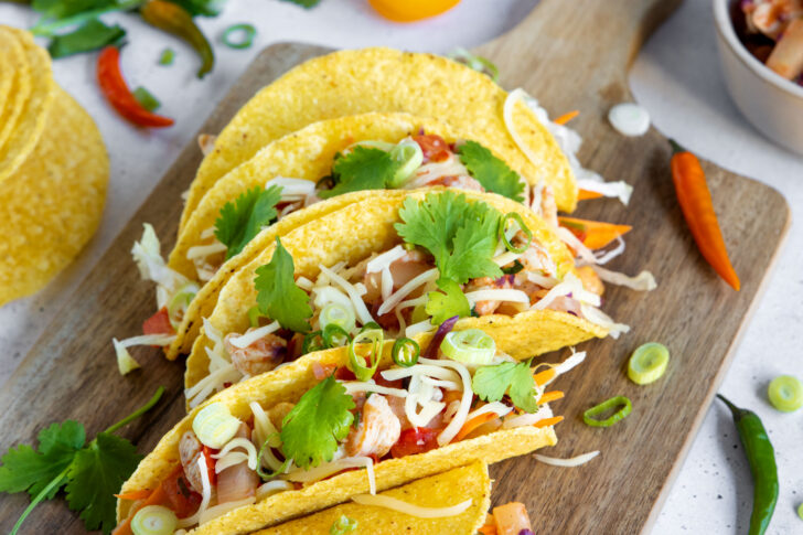 Tacos mit Hähnchen